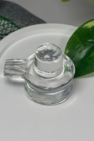 Sphatik Shivling | Natural Crystal Quartz | 10–20 grams