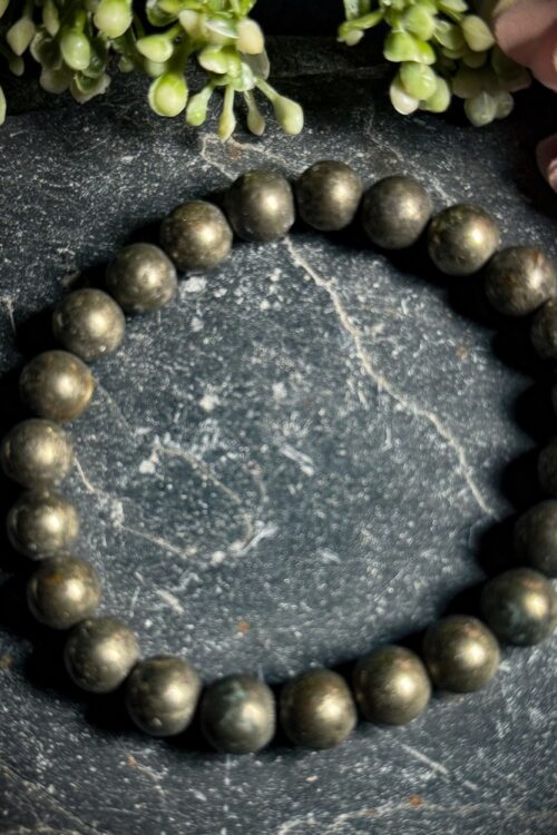 Pyrite Wealth Band | Stone of Prosperity & Strength