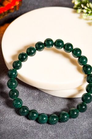 Natural Green Hakik Bracelet – Virgo (कन्या राशि)