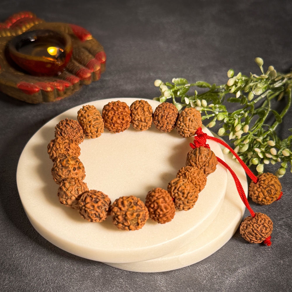 7 Mukhi Rudraksha Bracelet