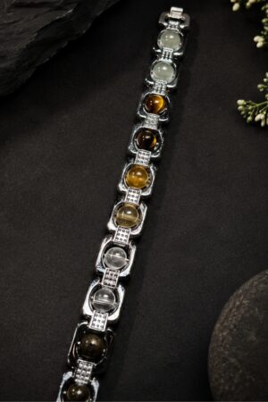 Silver Plated Essential Dhanlabh Bracelet