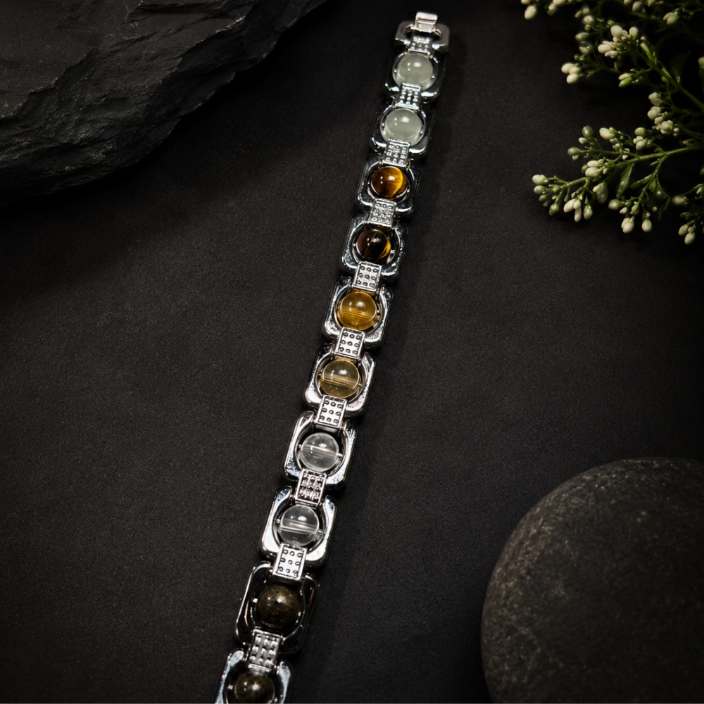Silver Plated Essential Dhanlabh Bracelet