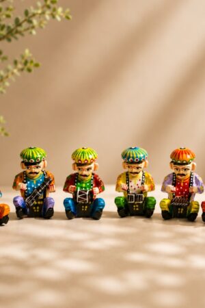 Wooden Musician Bawla Set – Set of 6