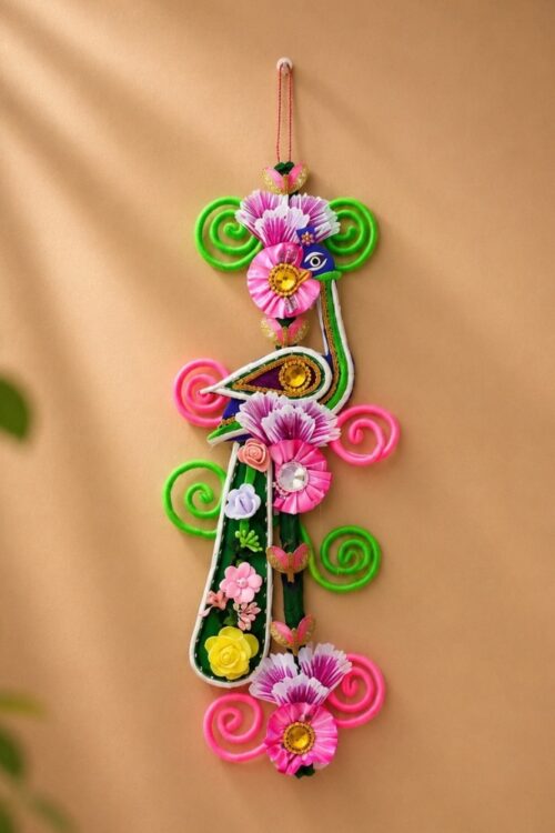 Peacock Art Work Wall Hanging