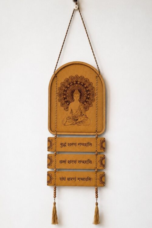 Lord Buddha (Trisarana) Wall Hanging