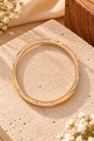 Jai Shree Ram Kada (Premium Gold Plating)