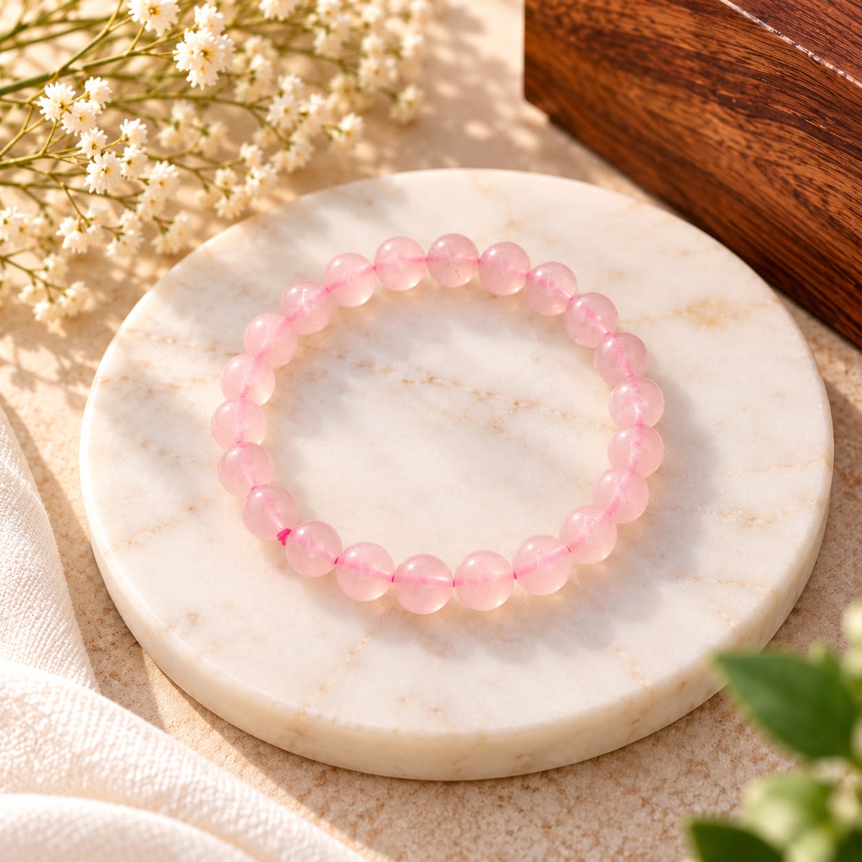 Rose Quartz Bracelet